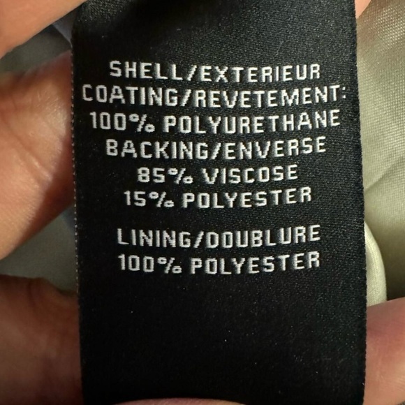 NWOT 7 for All Mankind Vegan Leather Belted Romper Sage Green Pockets Sz Medium - Picture 10 of 10